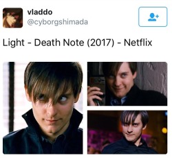 allisonpregler:   imitationlulu: I CANT LOOK AT THIS I know nothing about Death Note and this is still hilarious. 
