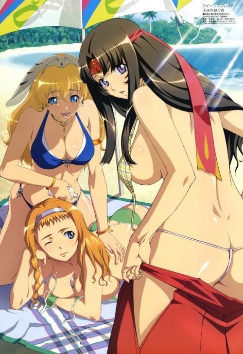 geekearth:  Queen’s Blade Beach 