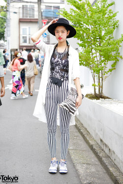 tokyo-fashion:  Always super friendly 19-year-old