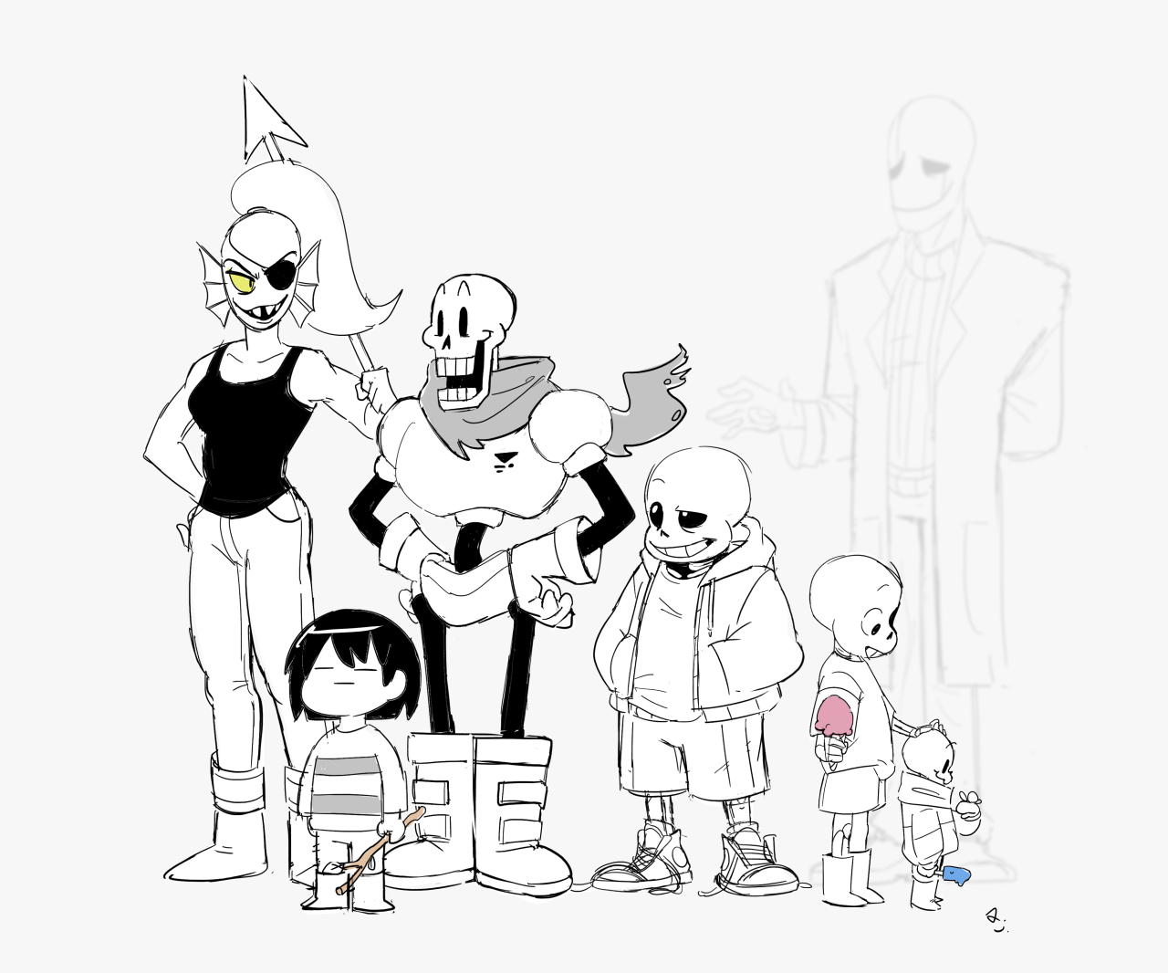 Sans lines