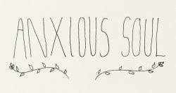 supertrampings:  anxious soul by BECCA BROWN