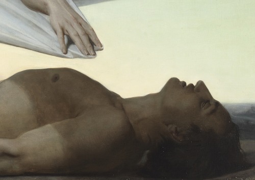 xshayarsha:Égalité devant la mort, 1848 (detail) William-Adolphe Bouguereau.