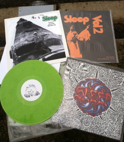 scoop16:  My Sleep vinyl collection…One day I’ll have ‘Dopesmoker’… 