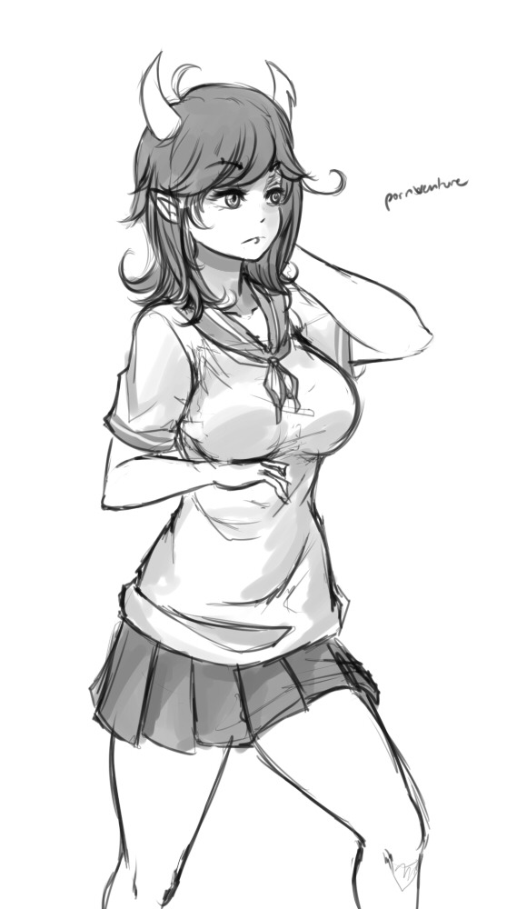 pornventure:ushio cosplay!porrim rp refs!