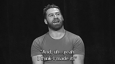 themillenniumpuzzle:  Sami Zayn on his mom watching him wrestle for the very first time at a WWE Live Event in Montreal this month. 