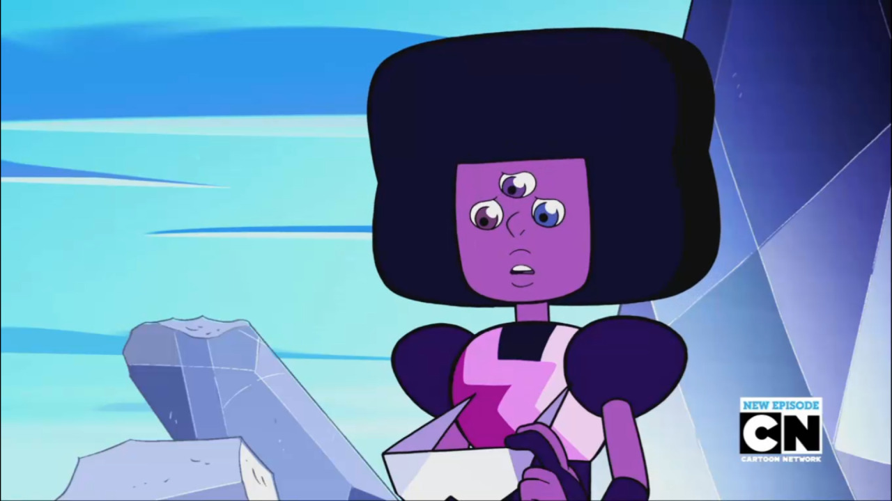 preciouspuregarnet:  Garnet being worried about her friends.