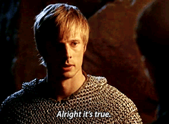 mamalaz:  When Arthur totally told Merlin how much he means to him but tried to play