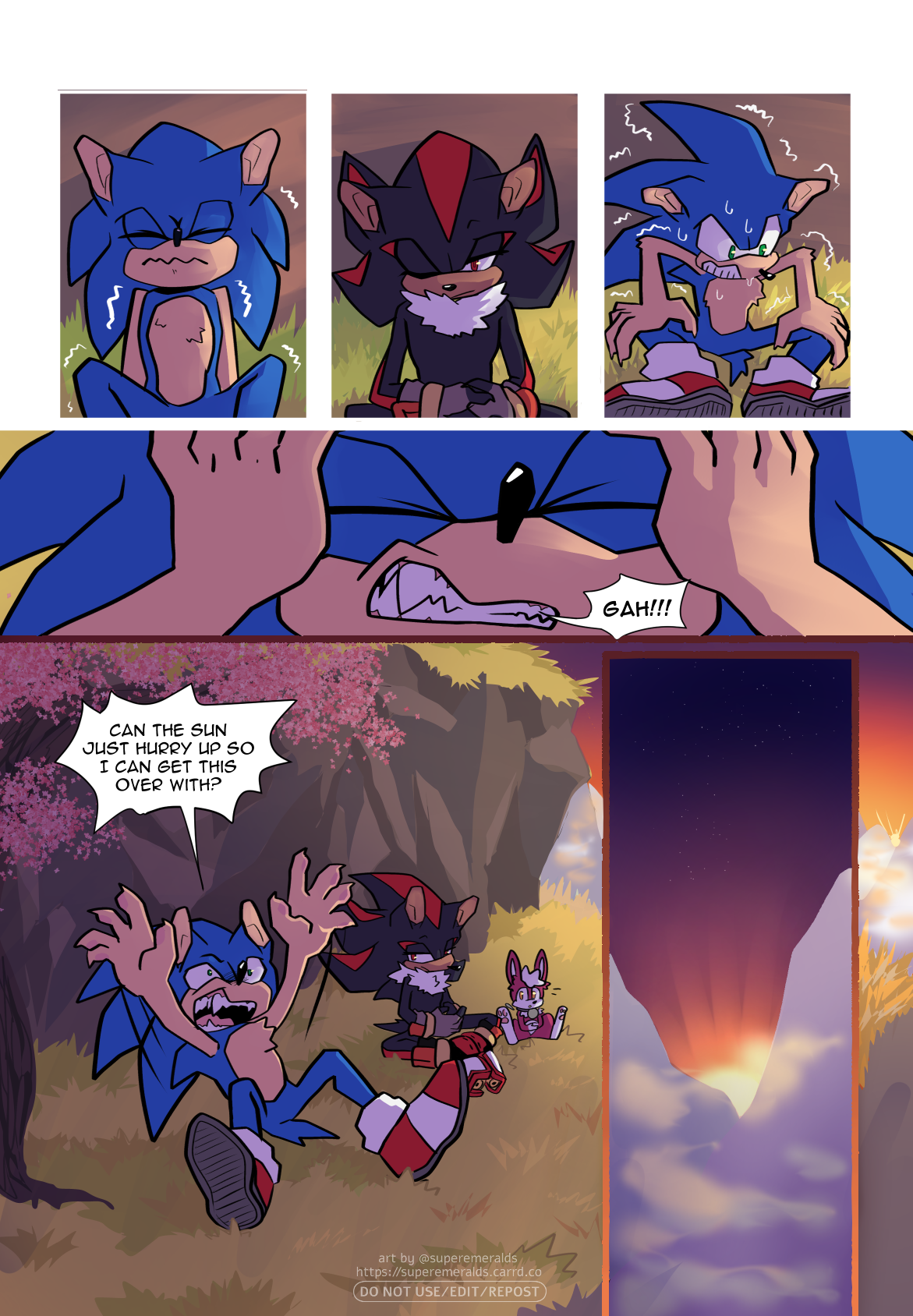 Heart of a monster sonic comic