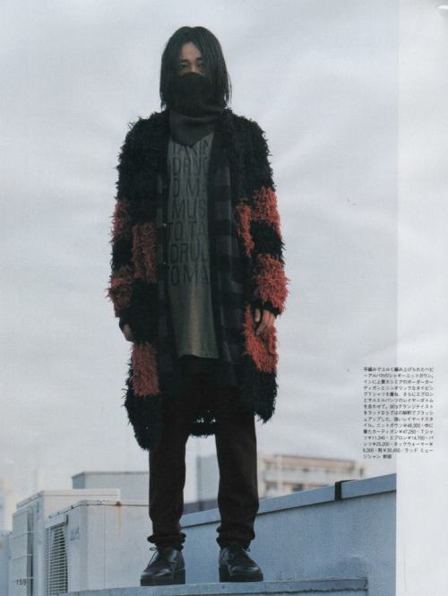 ignorantfashion14: stylingonlife: Lad Musician MENS NON-NO ‘13 10月号 「ラッド ミュージシャン、進化するミニマリ