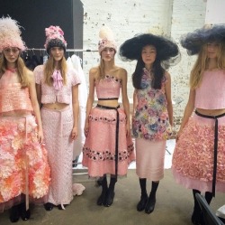 lsyorg:Chanel pink ladies.
