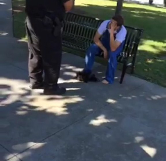 90sdefect:  drankinwatahmelin:  destinyrush:    White guy in a gorilla mask with bananas, rope, and a Confederate flag bag harassed BLM protesters on campus at  East Tennessee State University. The freshman, identified as Tristan Pettke, was handing