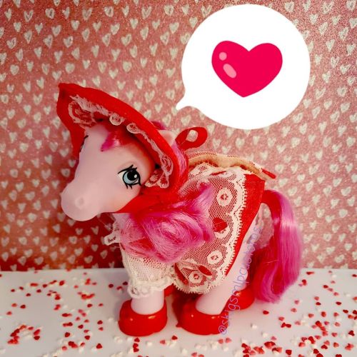 Happy Valentine’s Day from Ponyland’s hopeless romantic, Heart Throb. Will our pony of t