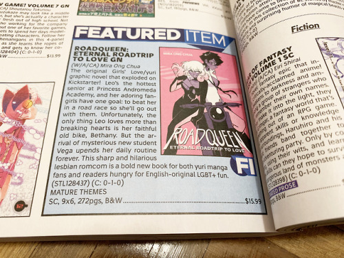 Look what’s in the new issue of Diamond PREVIEWS! After its explosive Kickstarter, now you can