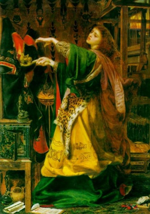 Morgan Le Fay (1864). Frederick Sandys.