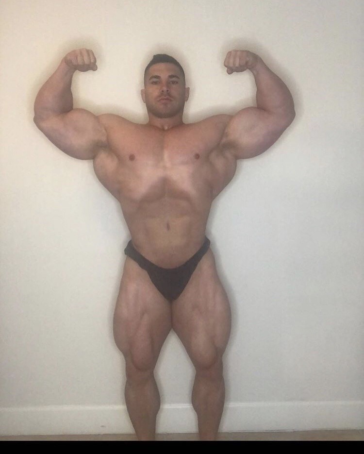 Derek Lunsford - Starting point for his Olympia 2019 prep, and holy shit that ass