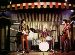 sydbbarrett-deactivated20180129:  The Jimi Hendrix Experience at The Marquee Club. March, 1967. 