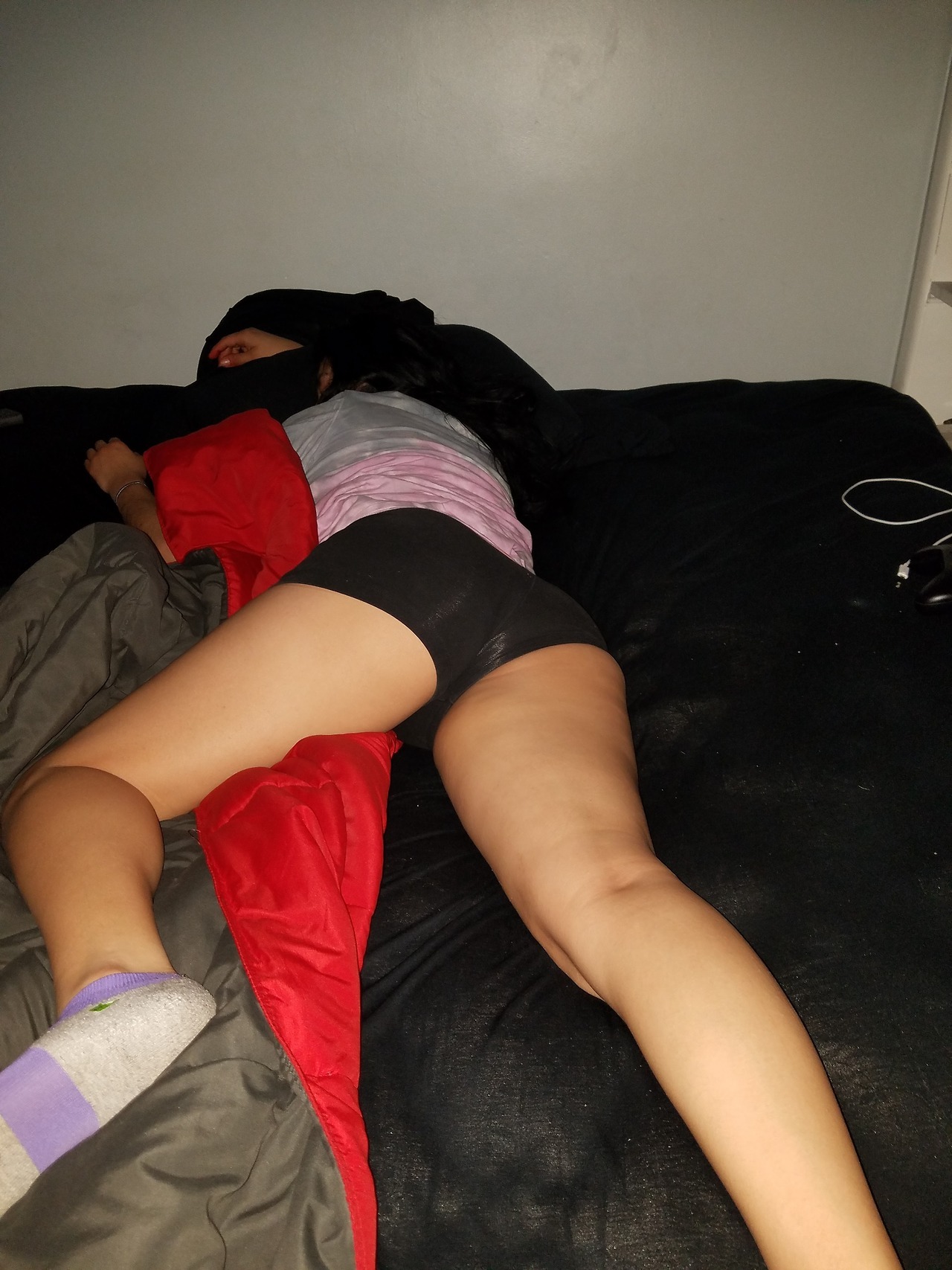 imincest: Submission: Some creepshots of my sexy 23yo latina sister sleeping. Submit