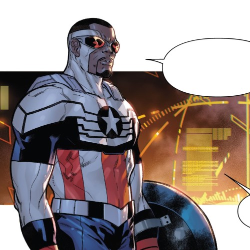 gotham-at-nightfall:  Sam Wilson in Captain America: Symbol of Truth #3