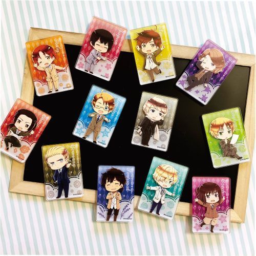 Hetalia World Stars Acrylic Magnet Box by T’s FactoryMSRP: 7,200 yen. Release Date: February 2