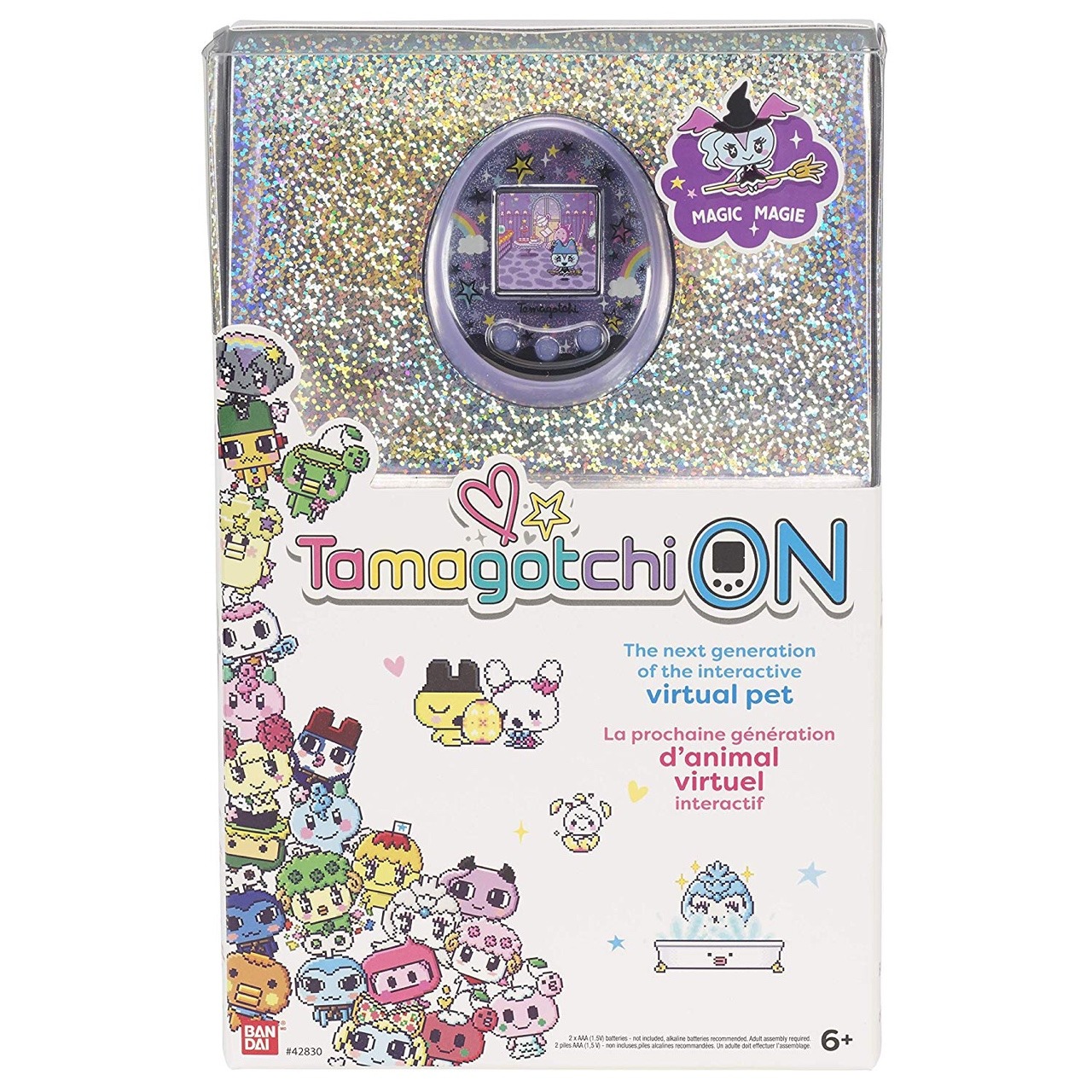 BANDAI Tamagotchi On Virtual Pets Magic Purple Limited Bluetooth 2019 In STOCK 