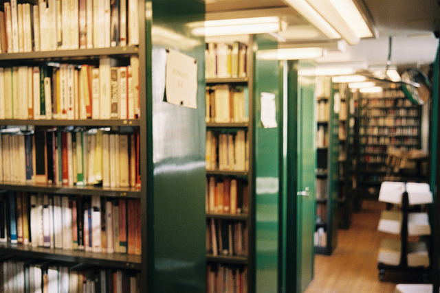 hazeltonss:  At the library by Alex Maga on Flickr. 