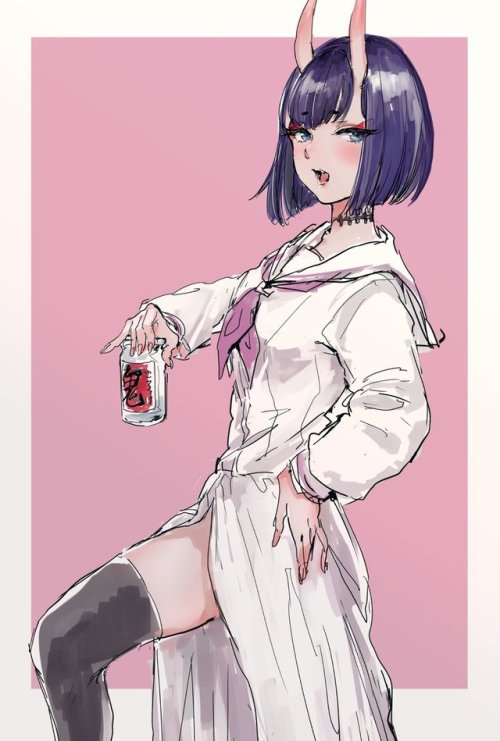 rennebright:  †ヲさかな†@f_osakana:shuten※Illustration shared with permission from the art