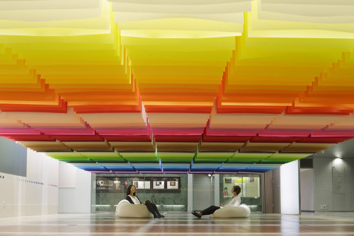 archatlas:100 Colors Emmanuelle Moureaux　“100 colors” is an installation series began in
