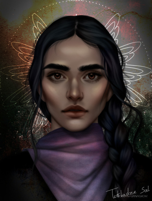 morgana0anagrom:Inej Ghafa from Six of Crows duology by @lbardugoi hope you guys will like it ^^ 