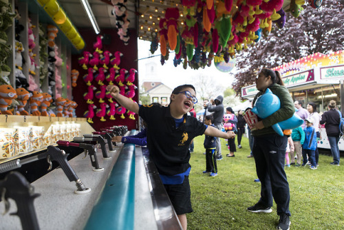 Newton’s annual Kids Fun Fest at City Hall on May 13, 2018. [Wicked Local Photo/Ruby Wallau]