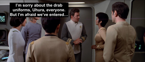 trek-tracks:If I enjoyed wearing oatmeal, I’d stand in front of a malfunctioning replicator.