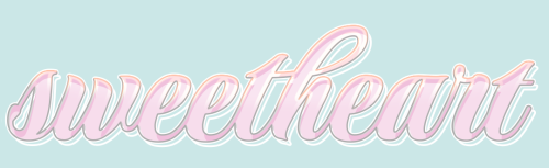 text style #001 sweetheart !!download herelike / reblog if you download !psd with an editable smart 