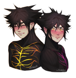 linvaniin:    a concept: what if vanitas’ red marks could change colors according to his emotions  