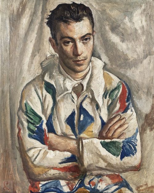 beyond-the-pale: Giannino Marchig - Giovane in the role of a Harlequin, 1933Galleria del Laocoonte