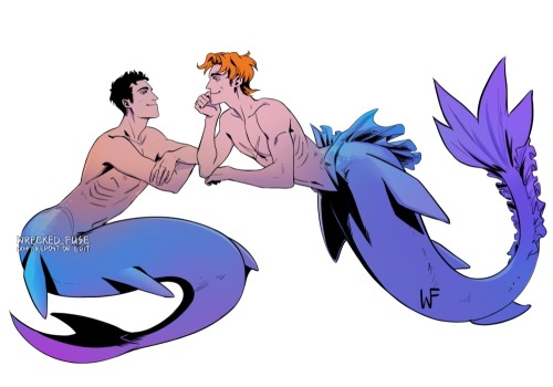 wrecked-fuse: serovolk mermay doodles В ВК НЕ РЕПОСТИТЬ 