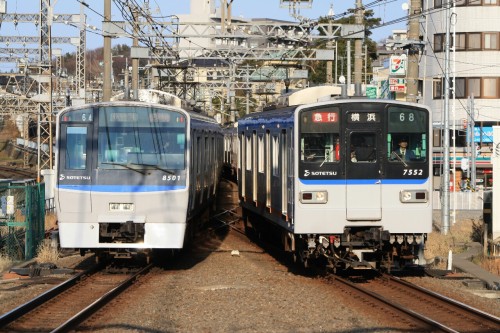 【４５０】朔日に ふと思い立ち 相鉄へ 半日にして 全て撮りたり