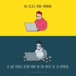 todo-debe-terminar:  cinismoilustrado:  Tips de Vida.  Yo, en este momento..