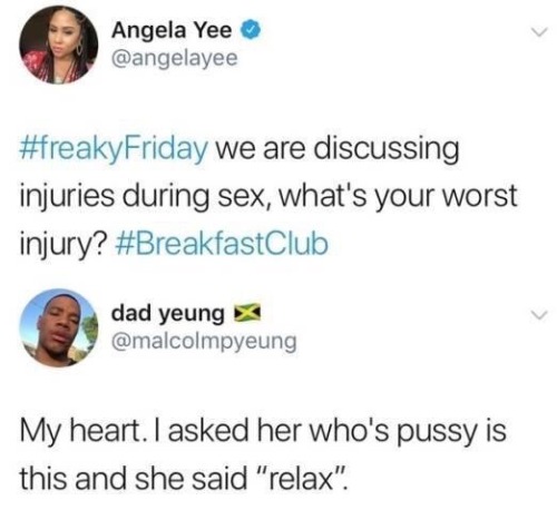 If it’s yo pussy you don’t have to ask, you’ll know!!!