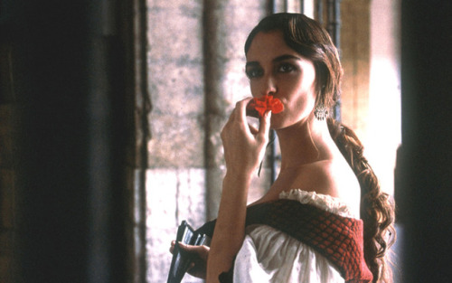 Paz Vega in Carmen (2003), dir. Vicente Aranda