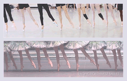 pnbawesome:  from Rehearsal to Performance. The Sleeping Beauty. 