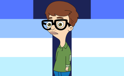 Andrew Glouberman from Big Mouth t-poses!Requested by @lsd-saints