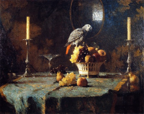 frank-benson:  The Dining Room Table, 1919,