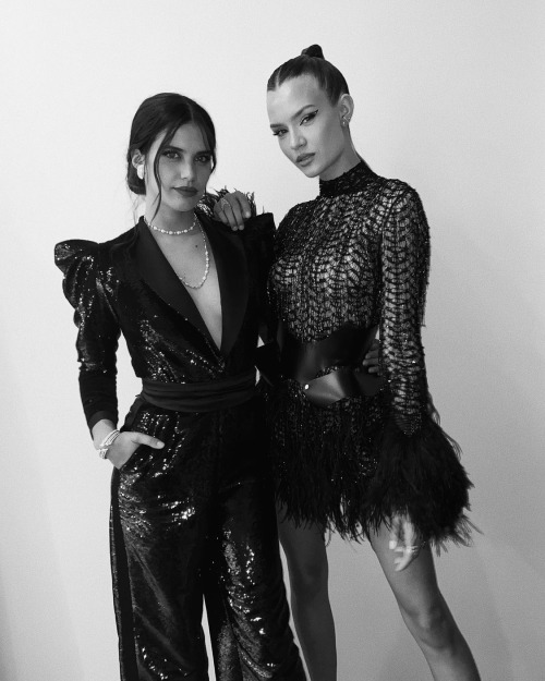 Josephine Skriver with Sara Sampaio for her birthday via her Instagram. (July 21, 2021)