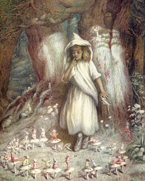 The Elf Ring.Artist : Kate Greenaway.