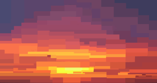 I got a photo of a sunset and then covered it with individual squares of the same colours. You would