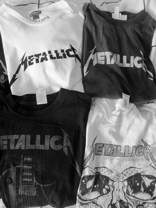 Metallica T-shirt collection pt.1