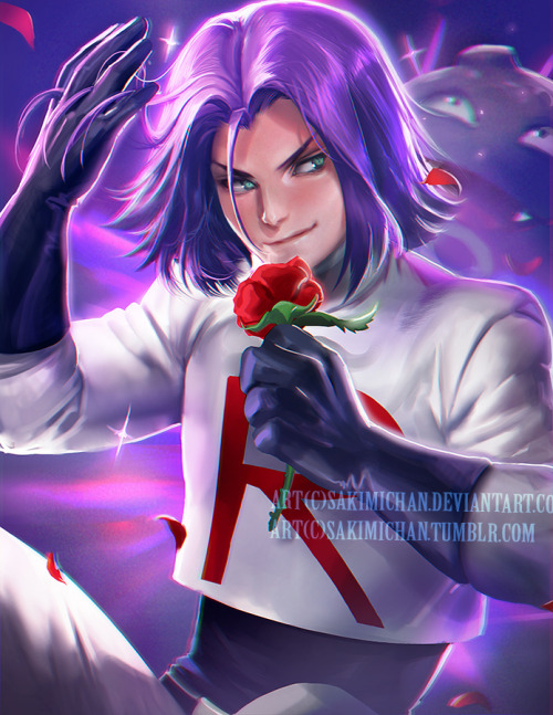 sakimichan:James is here ! now all I’m missing is meowth : 3 which I’m planning to personify at some point !PSD,Video process, High res of this piece and others will be made available through ►https://www.patreon.com/creation?hid=1706209&rf=371321◄