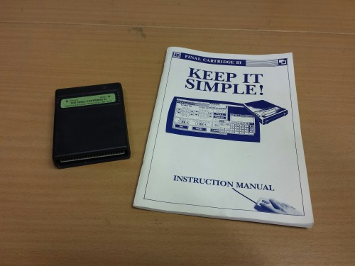 Riska H & P The Final Cartridge III Commodore 64/128 Freezer/Fast Loader/Monitor Expansion Cartr