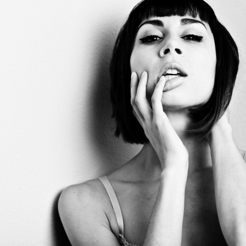 themorty:  Fem | @floofie by @themorty #tbt #themorty #floofie #bnwwtf #blackandwhiteisworththefight #bnw #blackwhite
