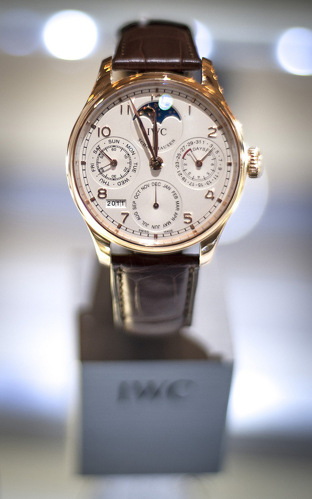 gentlemenwear:  The impeccable IWC Portuguese Perpetual Calendar. In courtesy of