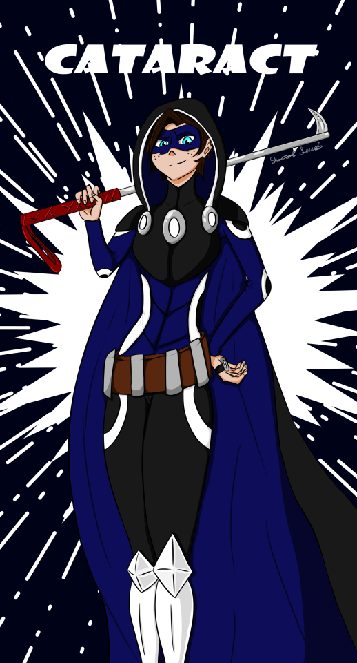 The New And Improved Version Of My 1st My Hero OC: Izanami Ayami Aka Cataract.